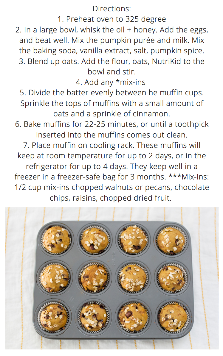 NutriKid's Digital Everday Recipe Book - Kids Protein Shake