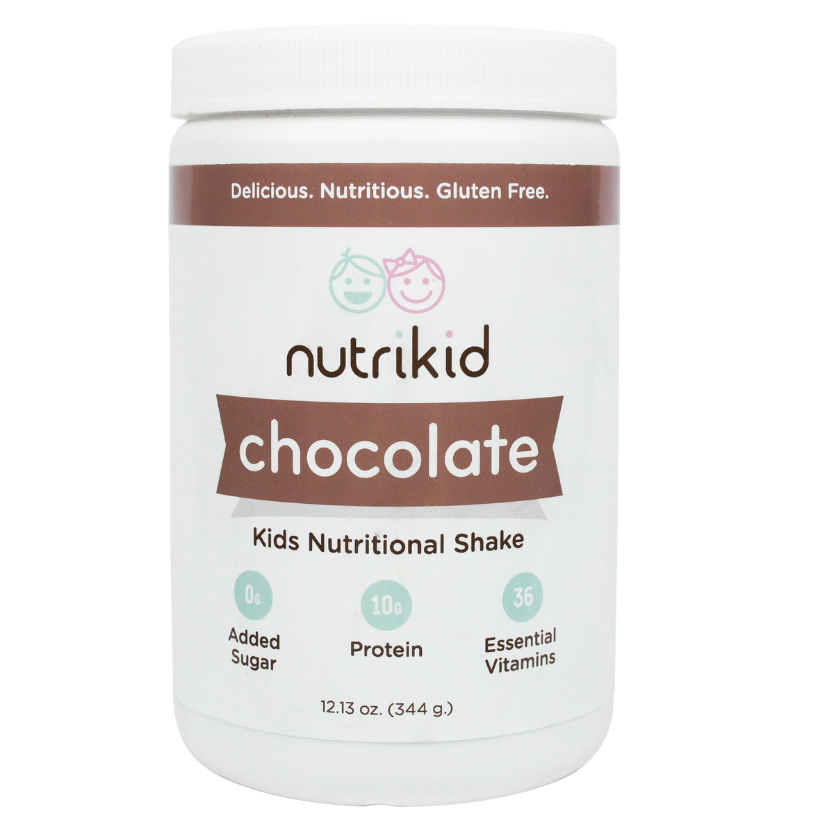 NutriKid Kids Healthy Protein Powder Shake- 36 Essential Vitamins, 10g  Protein, Weight Gain Drink Mix for Kids, Digestive Enzyme Probiotics,  Perfect